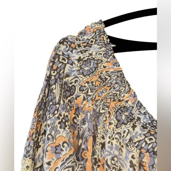 J Gee Off Shoulder Bohemian Dress size 2X - Picture 5 of 8